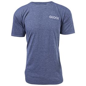 GLOCK, OEM Pistol Flag T-Shirt, Medium, Navy