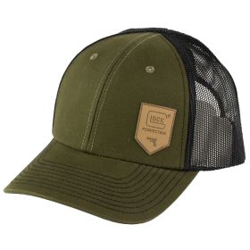 GLOCK, Cap, Chino Mesh Hat, One Size Fits Most, Olive Drab Green