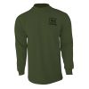 GLOCK, OEM Born in Austria, Long Sleeve T-Shirt, Large, Olive Drab Green