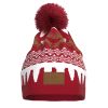 Ugly Christmas Beanie, GingARbread, Red and White, Hat/Cap One Size, Magpul Ind