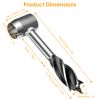 Outdoor Survival Tools for Bushcraft Hand Auger Wrench Woodworking Drill Survival Settler Tool Scotch Eye Auger