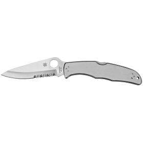 Spyderco, Endura 4, 3.375" Folding Knife, Circle Thumb Hole/Pocket Clip