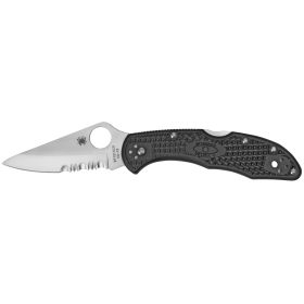 Spyderco, Delica4, 3" Folding Knife, Circle Thumb Hole/Pocket Clip