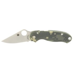 SPYDERCO PARA3 G10 CAMO PLAINEDGE