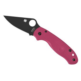 Spyderco, Para 3 Lightweight, Pink FRN Handle, 2.92" Blade Length, CTS BD1N