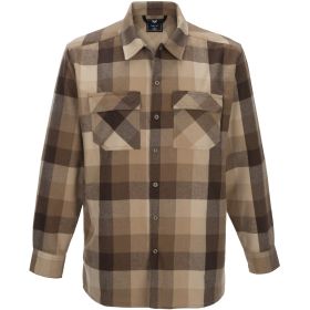 Vertx, Flannel Shirt, Large, Barren Plaid, Last Line