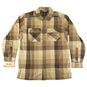 Vertx, Flannel Shirt, Medium, Barren Plaid, Last Line