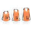 Dry Bag with Zipper Orange 5.3 gal PVC