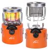 2000W 2 In 1 Camping Stove Tent Heater Outdoor Gas Stove Portable Backpacking Stove