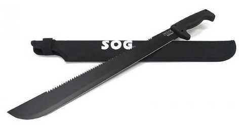 SOG SOGFARI MACHETE BLACK 18"