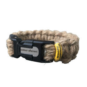 Woolly Mammoth Survival Jute Bracelet (Size: MD+)