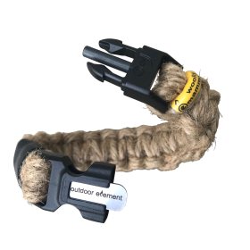 Woolly Mammoth Survival Jute Bracelet (Size: LG)