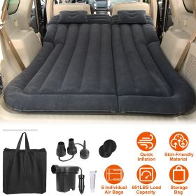 Inflatable SUV Air Mattress (Color: Black)